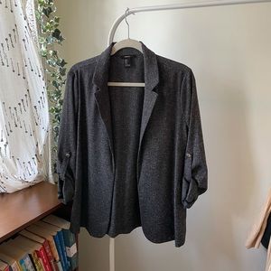 forever 21 heathered gray blazer S NWOT
